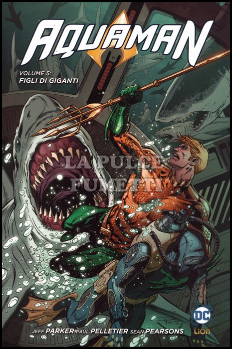 NEW 52 LIBRARY - AQUAMAN #     5: FIGLI DI GIGANTI